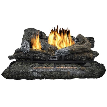 WORLD MARKETING GLD2465R 24 in Vent Free Fireplace Log Set 195322
